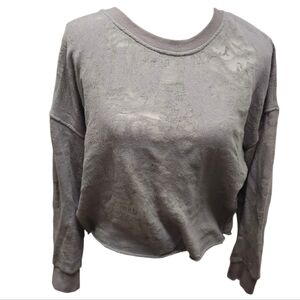 IRO. Jeans Factory Distressed Crop Top